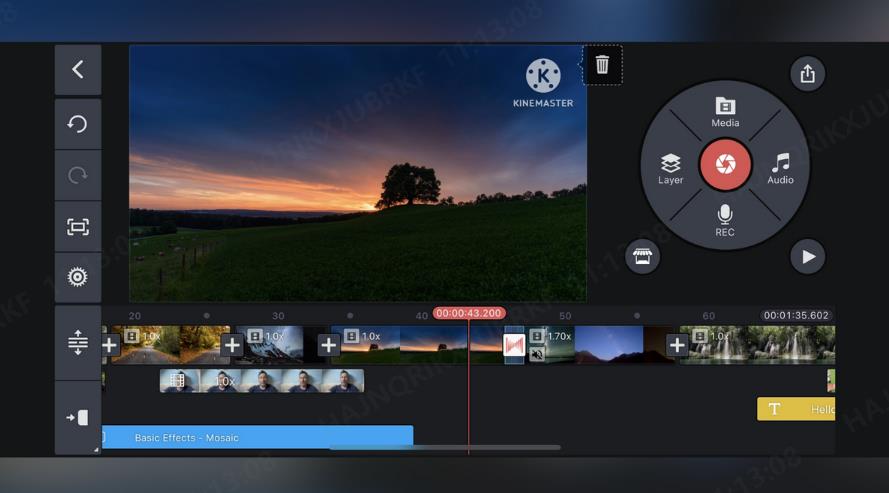 Videohintergrund in Kinemaster entfernen