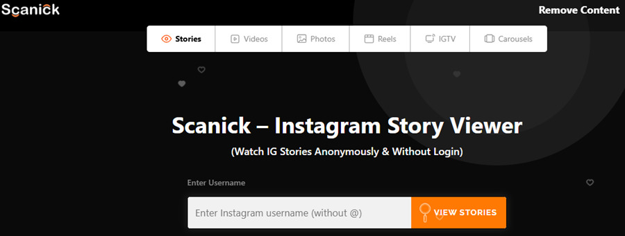 scanick instagram story viewer