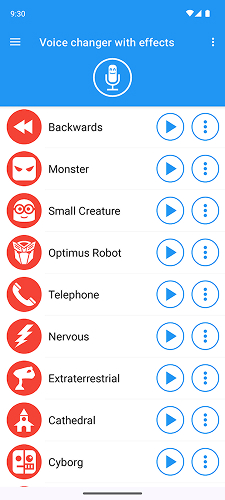 voice changer with effects