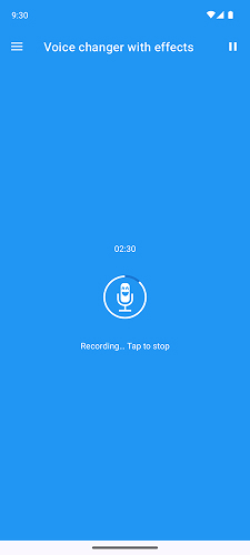 voice changer with effects